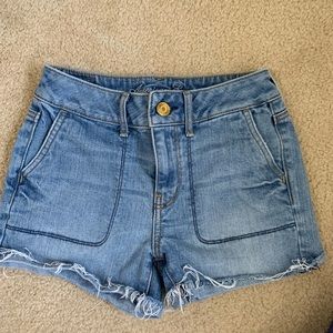American Eagle Jean High Rise shorts!